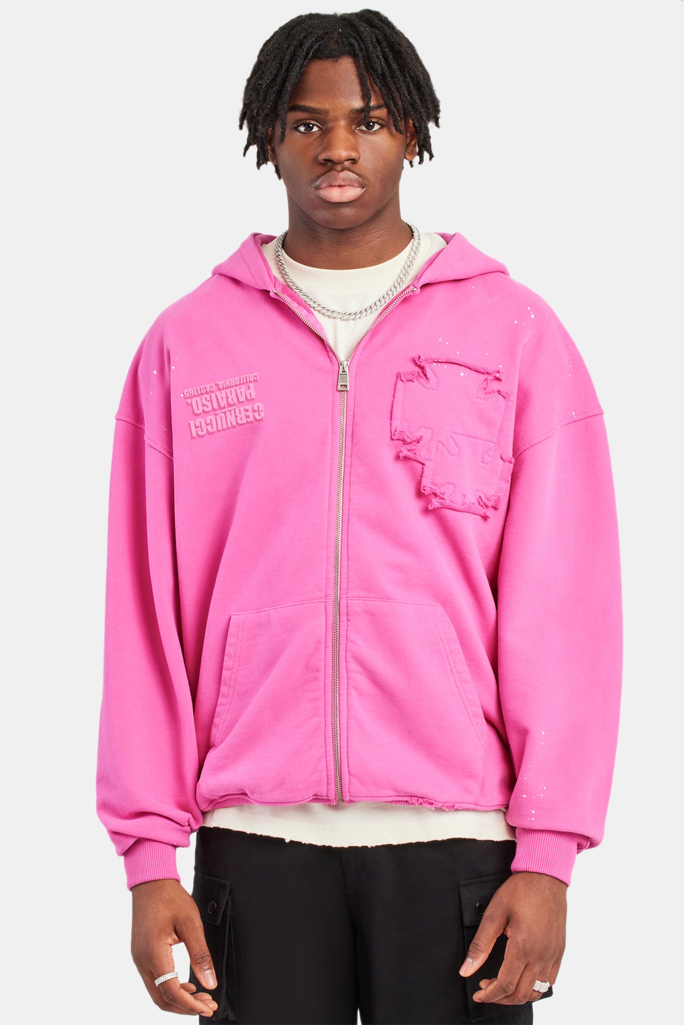 PINK zip up 2024