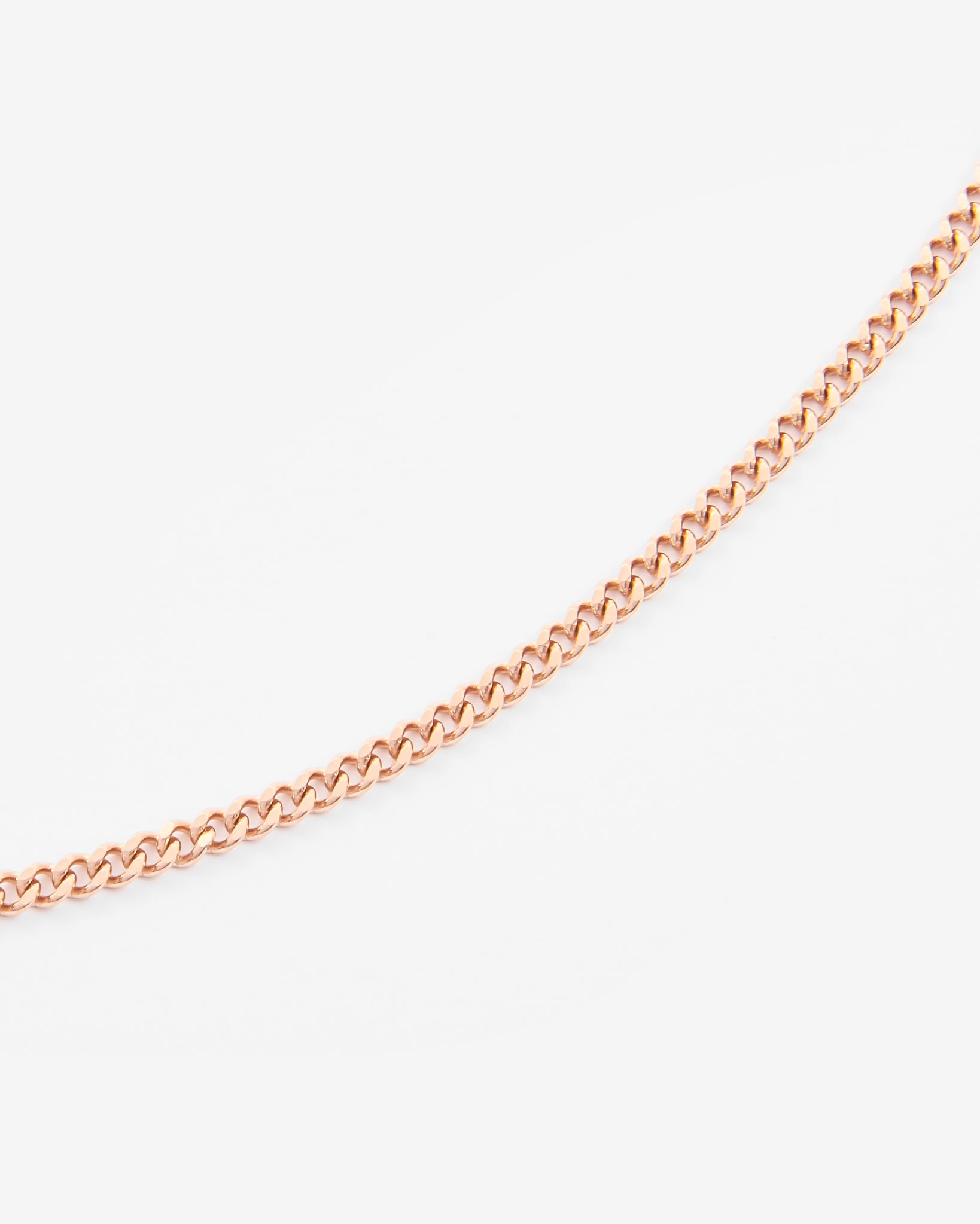 3mm Rope Chain - Rose Gold / 24 - Cernucci