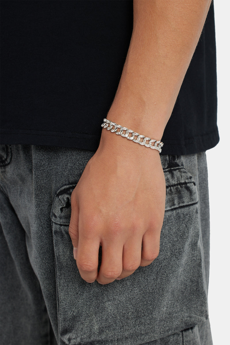 Baguette on sale cuban bracelet