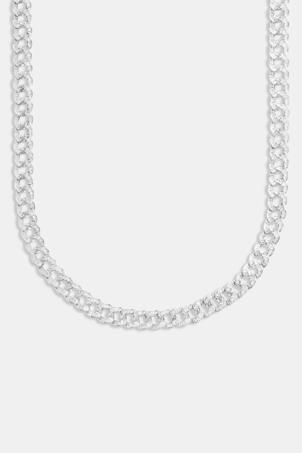 10mm Iced CZ Baguette Cuban Chain