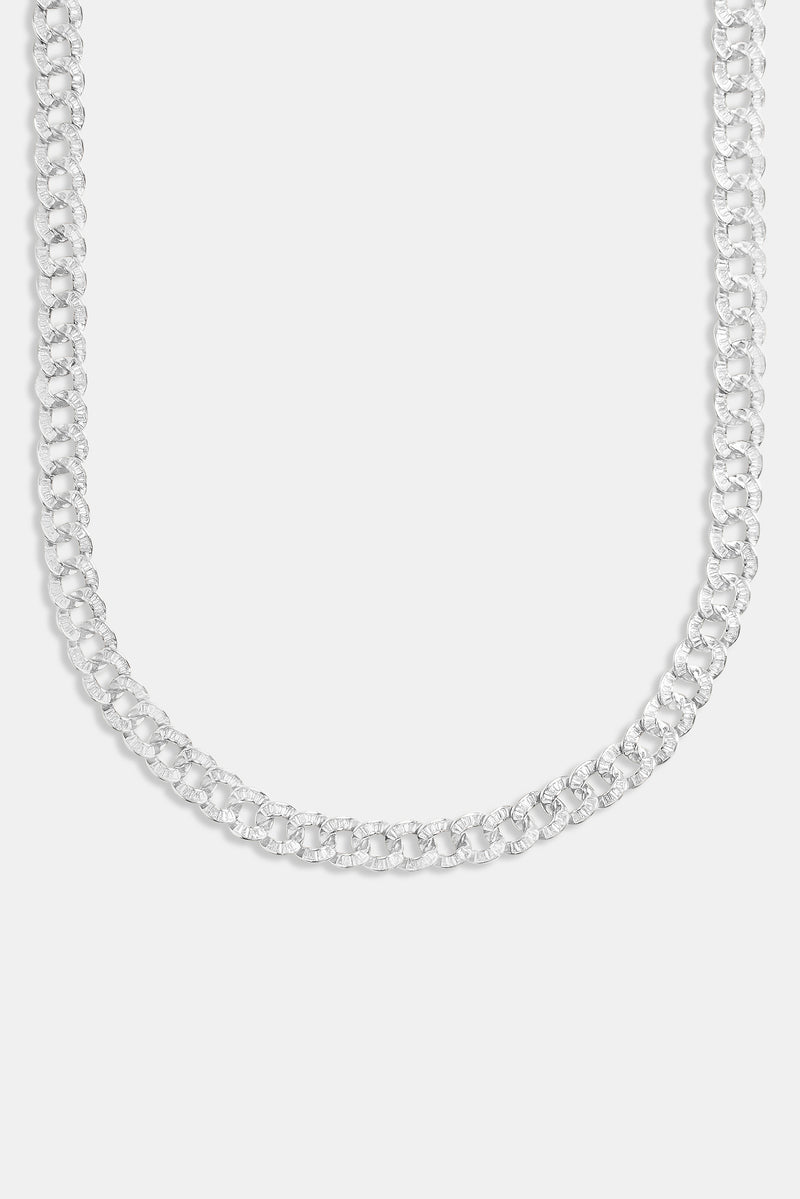 10mm Iced CZ Baguette Cuban Chain