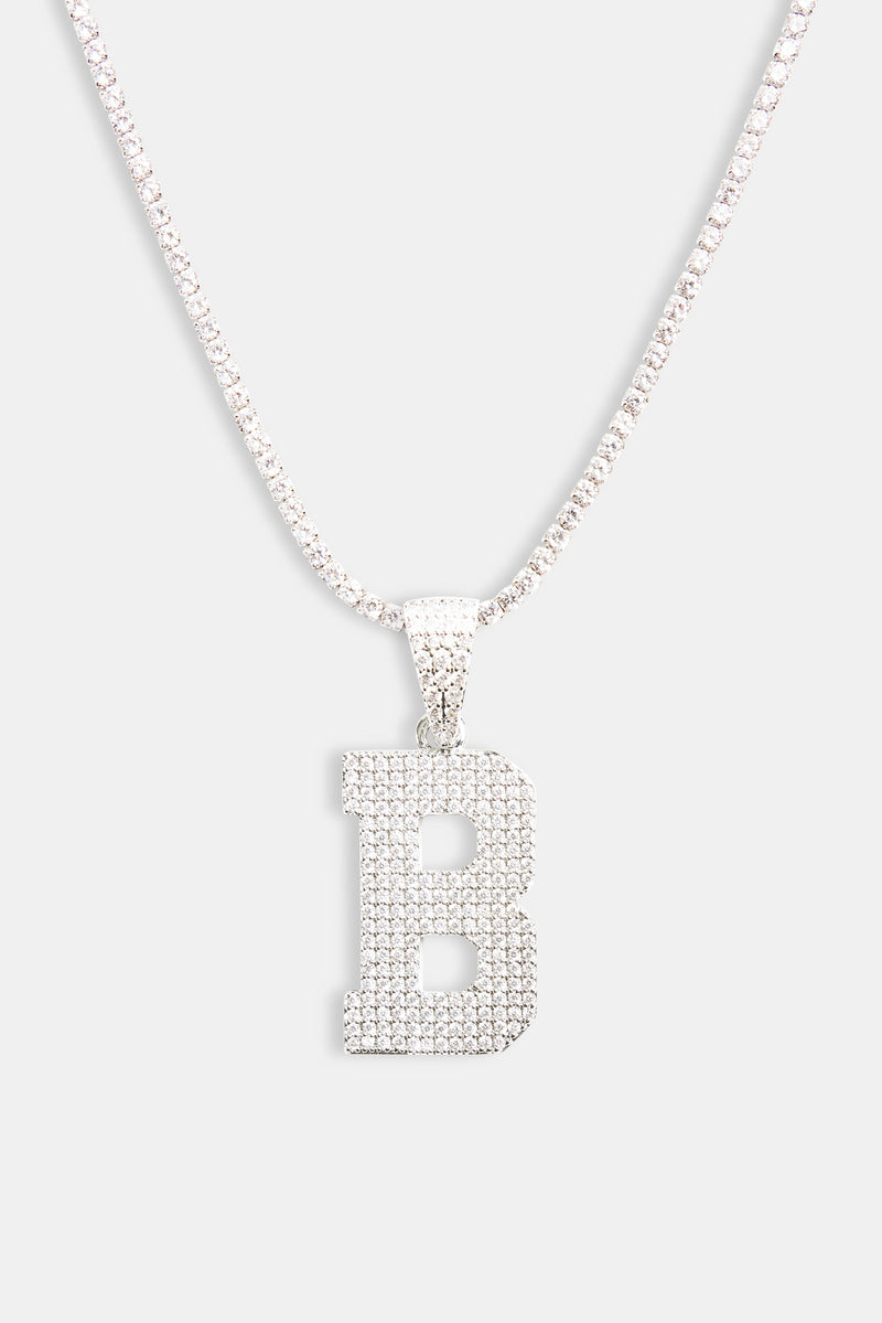 Iced B Pendant