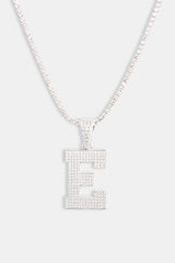 Iced E Pendant