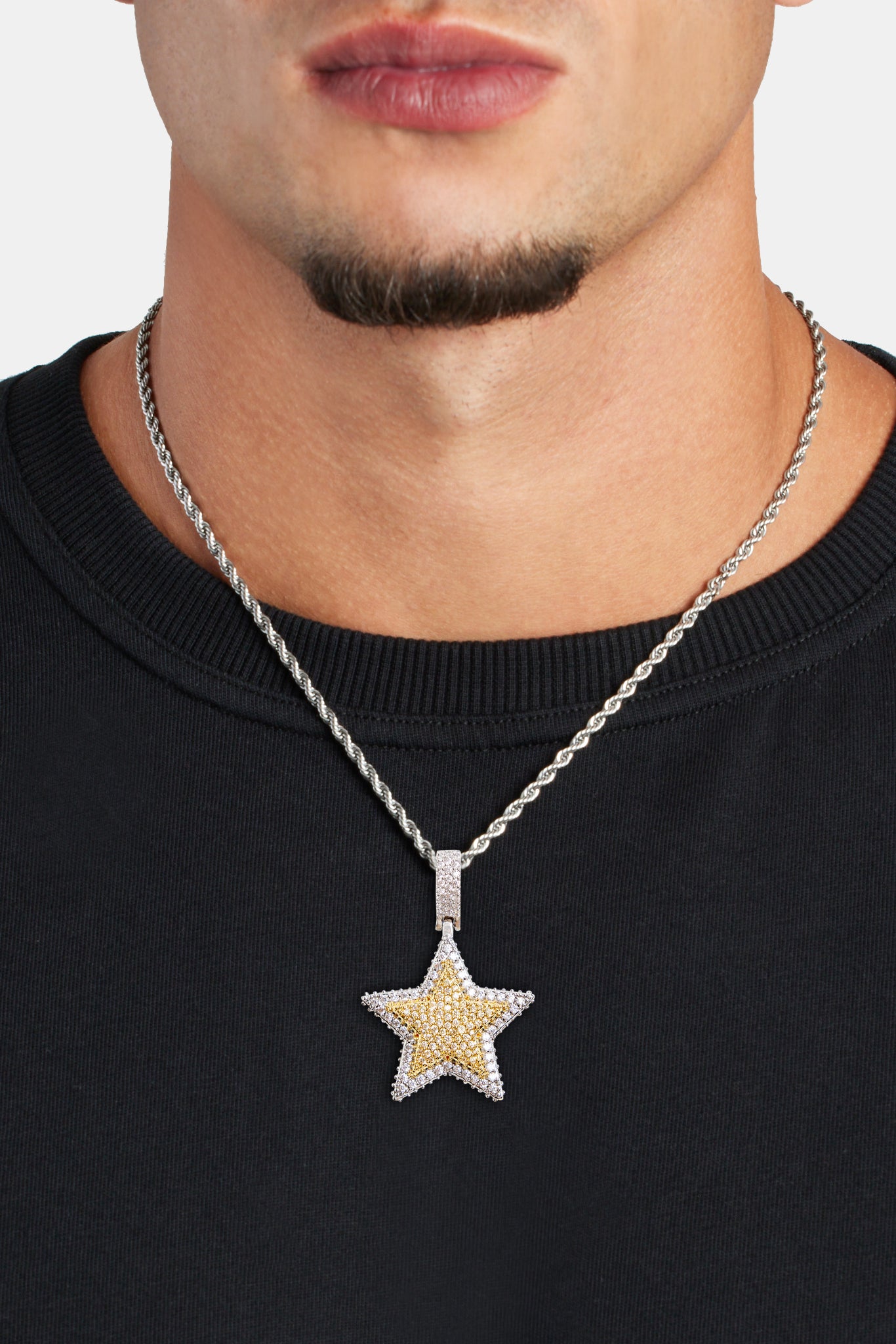 Men's Iced Out All Pocket top Full Necklace