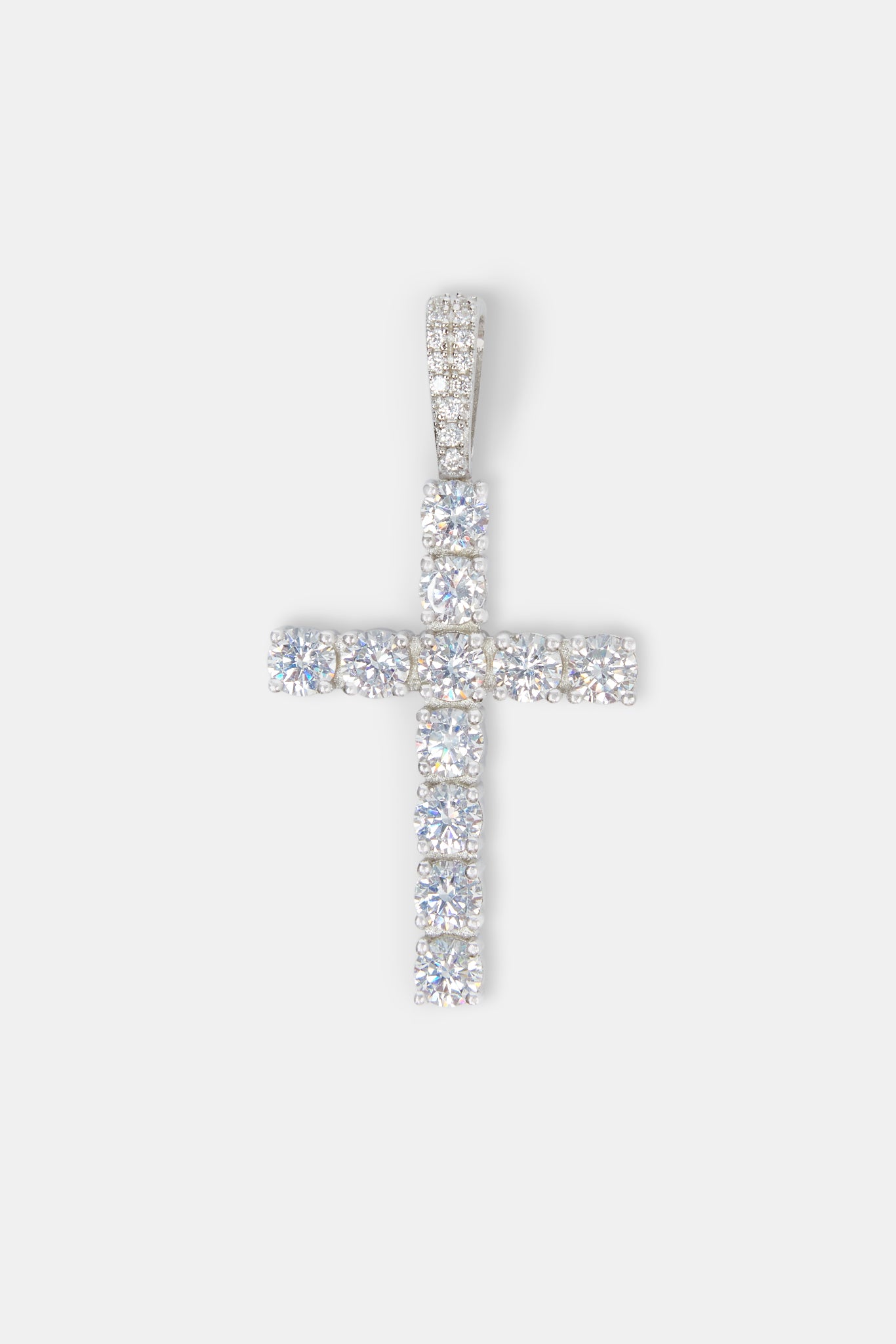 Cernucci Cross Pendants set if two 2024 white gold plated