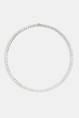 Womens Round Tennis Chain