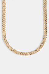 8mm Moissanite Vermeil Cuban Chain