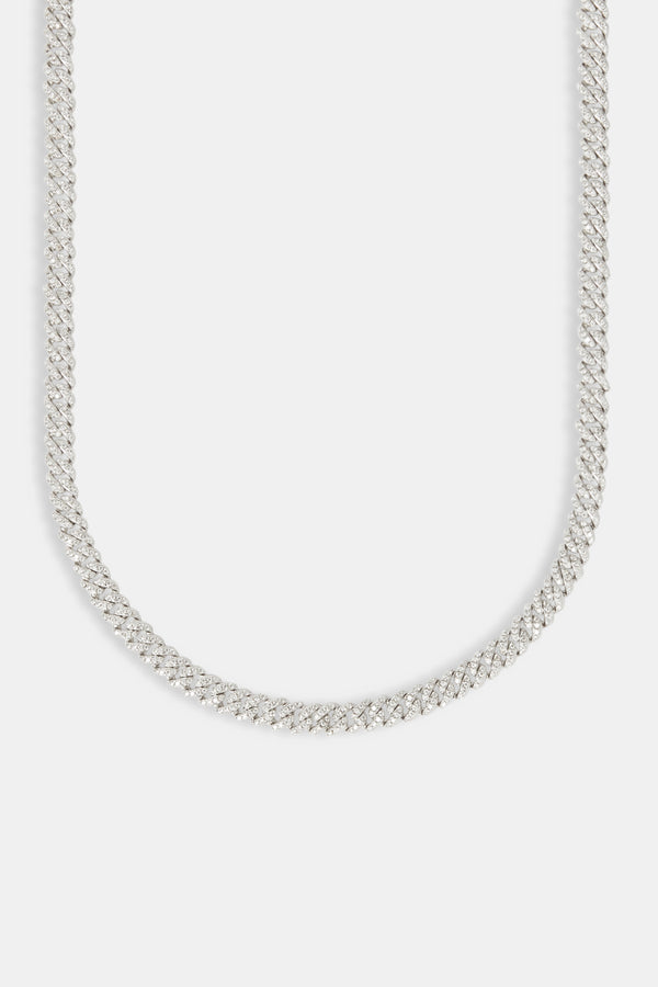 Moissanite Cuban Chain - 6mm