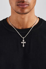 Moissanite Celtic Cross Pendant