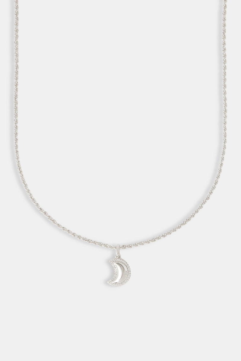 15mm Moon Rope Necklace