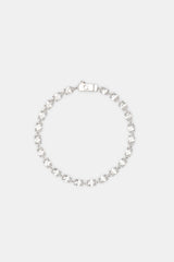 Oval CZ Tennis Bracelet - 6mm