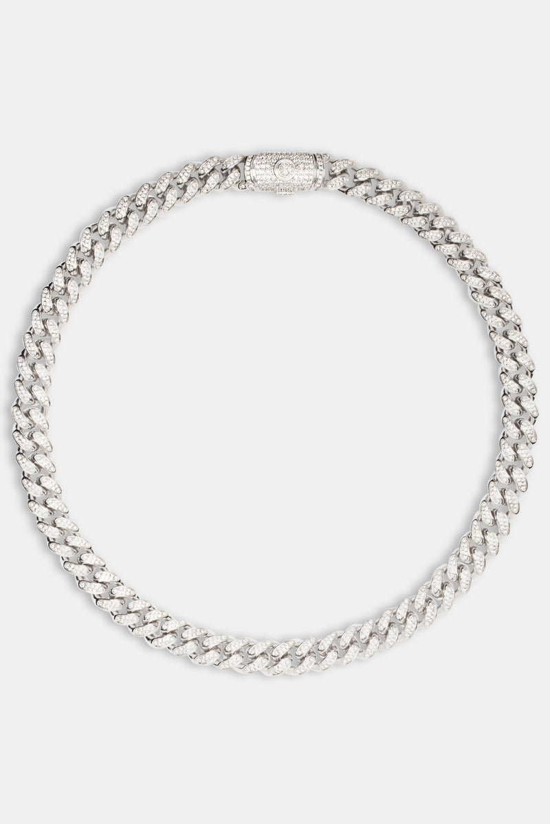 12mm Iced Cuban Link Chain