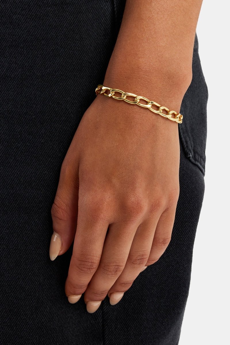 Curb Chain Bracelet - 6mm