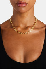 Womens Curb Chain - 6mm - Gold