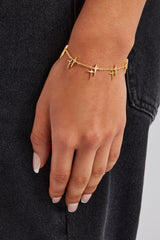 Micro Star Bracelet - Gold 1mm