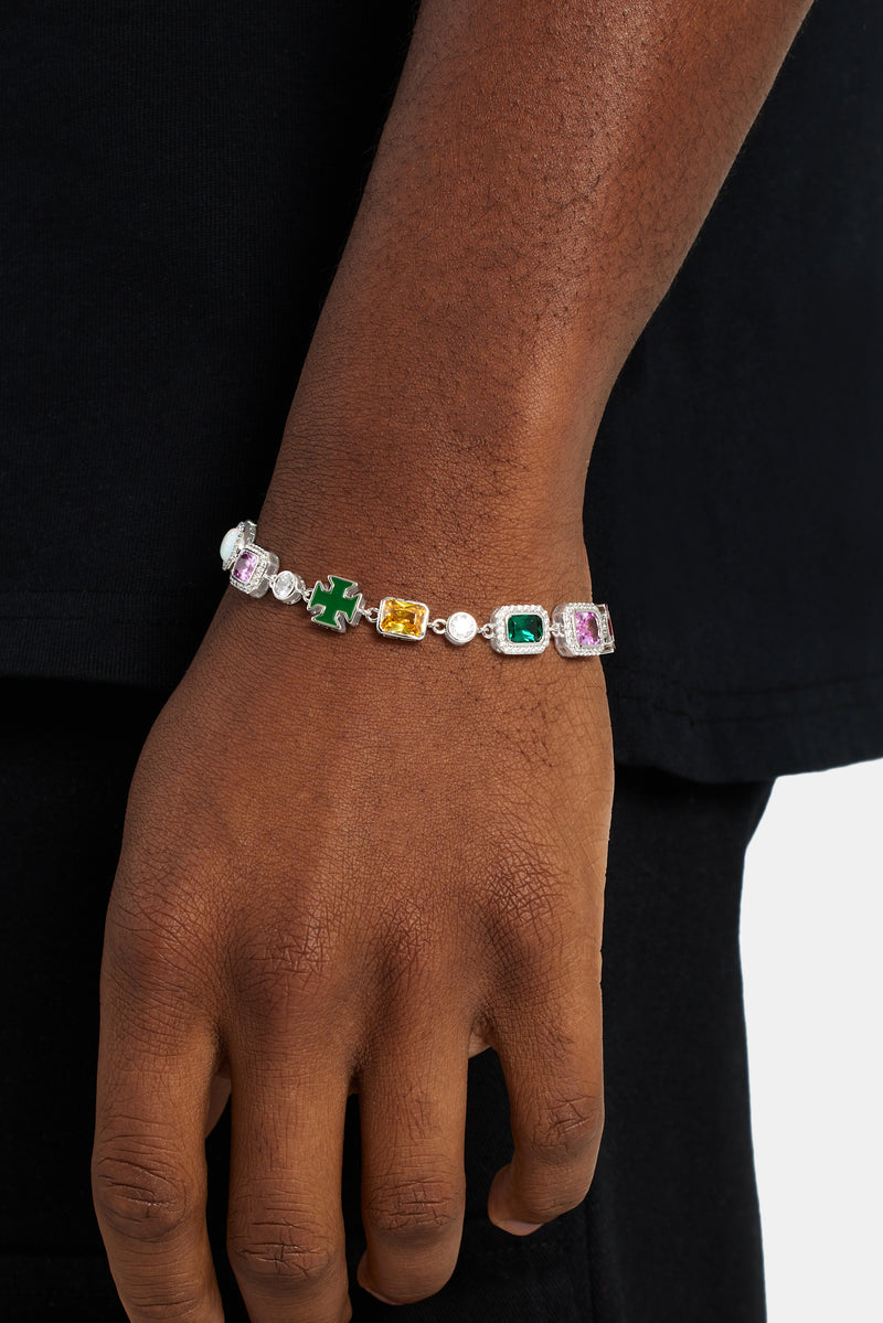 Autumn Gold Diamond and Gemstone Bracelet – MOI - Boutique Everyday Luxury