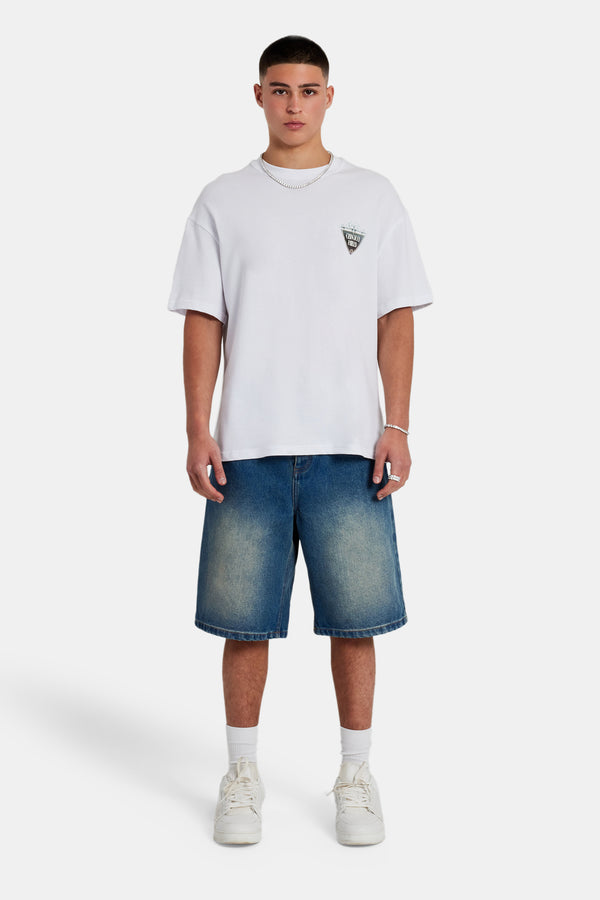 Denim Bermuda Jorts - Antique Wash