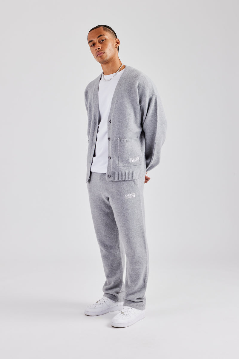 Knitted Straight Leg Jogger and Cardigan