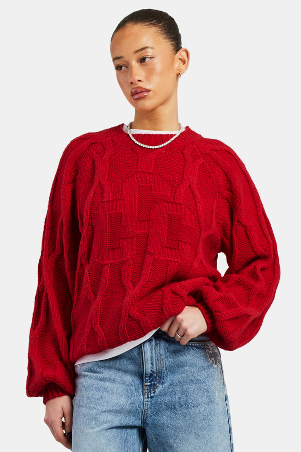 CCC Raglan Sweater - Red