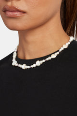 Heart Shape Freshwater Pearl Necklace