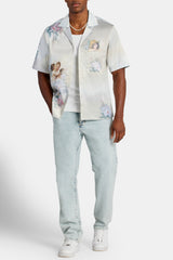 Cherub Floral Satin Shirt