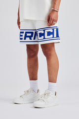 Moto Jersey Shorts - Off White