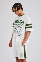 86 Varsity Skater T-Shirt - Off White