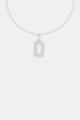 Iced 0 Number Pendant