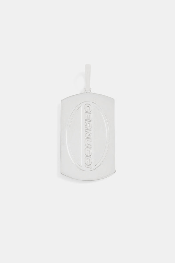 Logo Polished Dog Tag