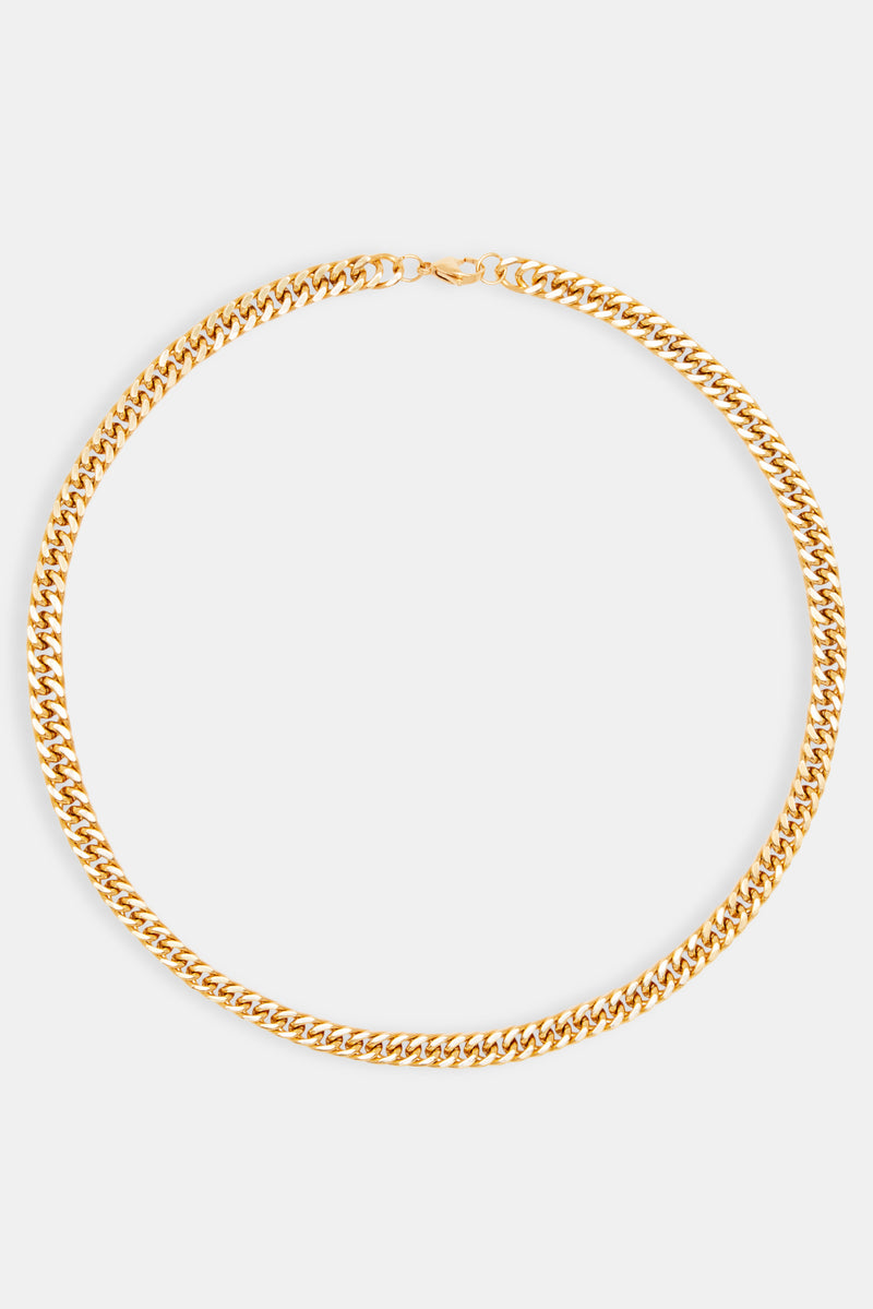 Square Cuban Chain - Gold