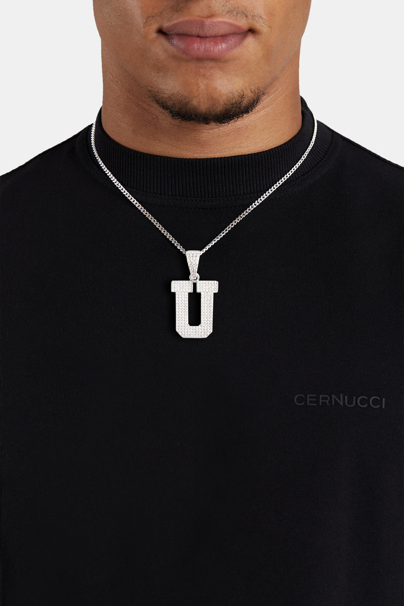 Iced U Pendant