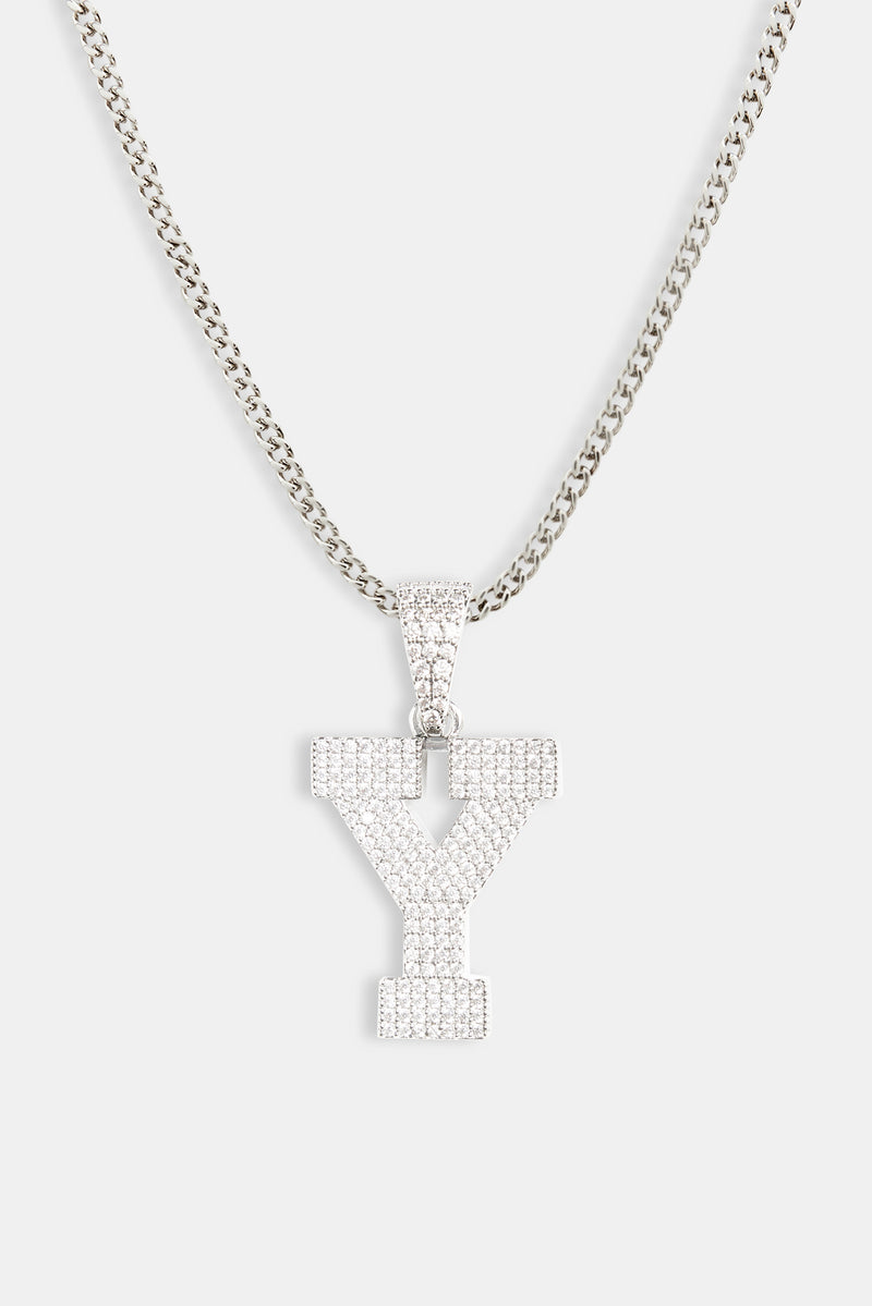 Iced Y Pendant