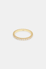 Moissanite Tennis Ring - Gold