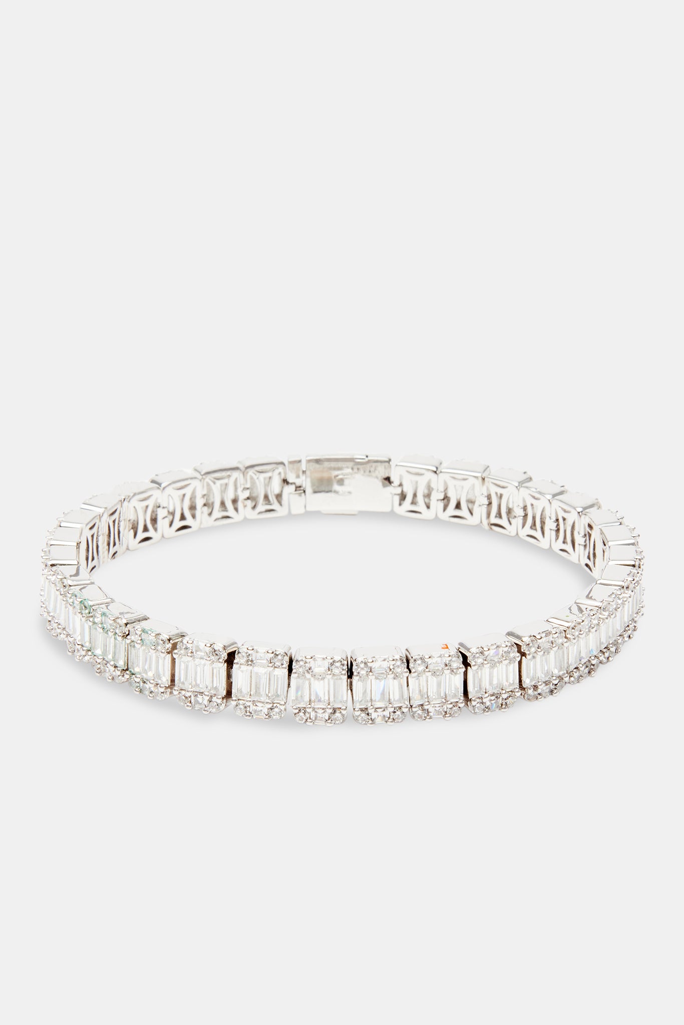 Baguette popular Tennis bracelet 10mm (8