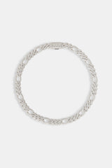 Iced Pave Figaro Chain - 14mm