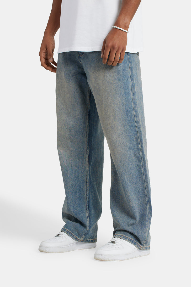 Baggy Fit Jeans - Antique Wash