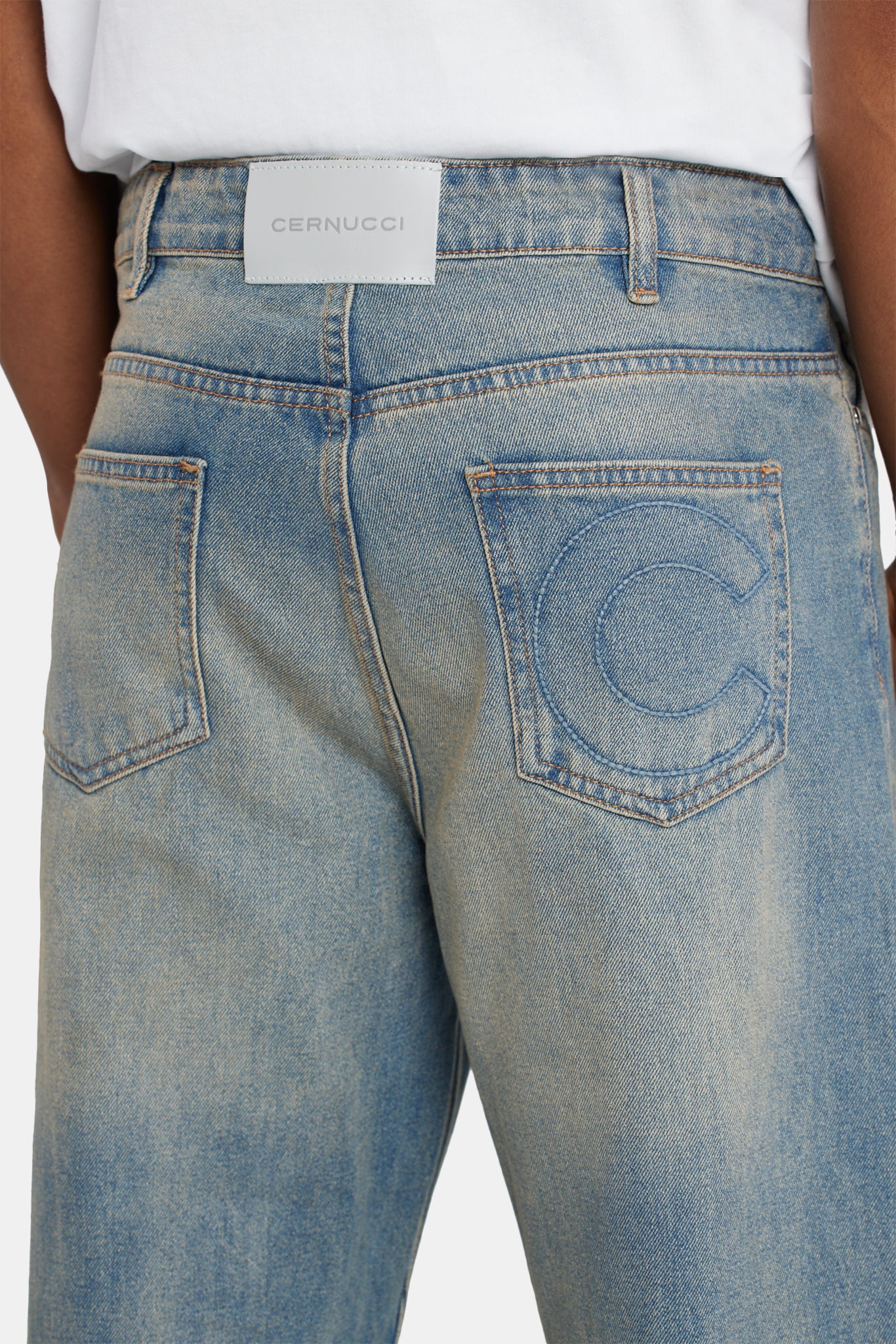 Baggy Fit Jeans - Antique Wash | Mens Denim | Shop Jeans at CERNUCCI ...