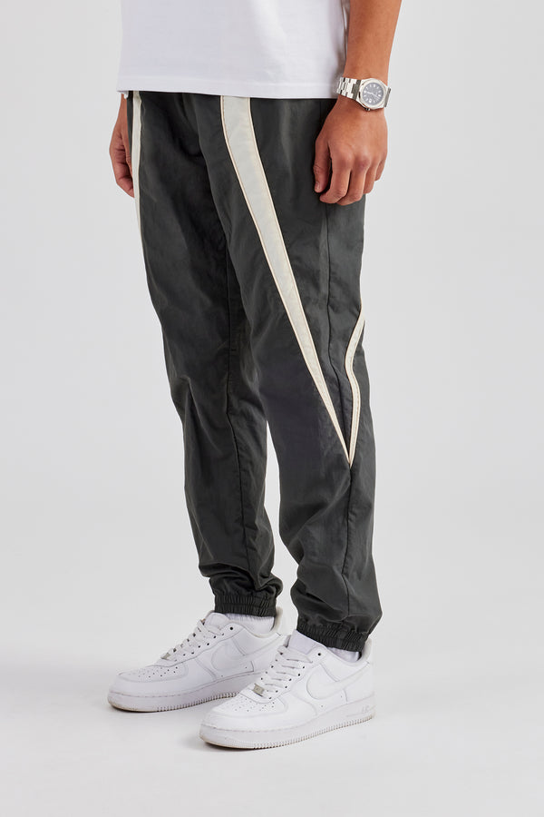 CCC Nylon Cuffed Jogger - Charcoal