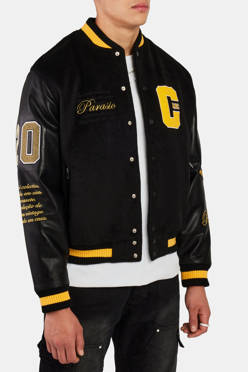 Champions Varsity Bomber - Black