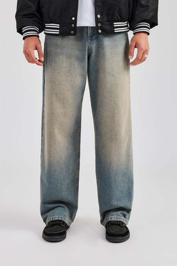 Baggy Fit Jeans - Antique Wash