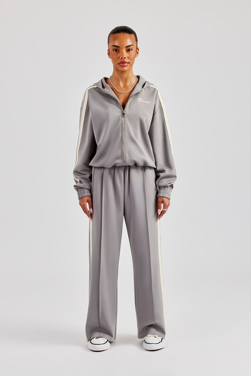 Taping Hooded Tracksuit - Grey