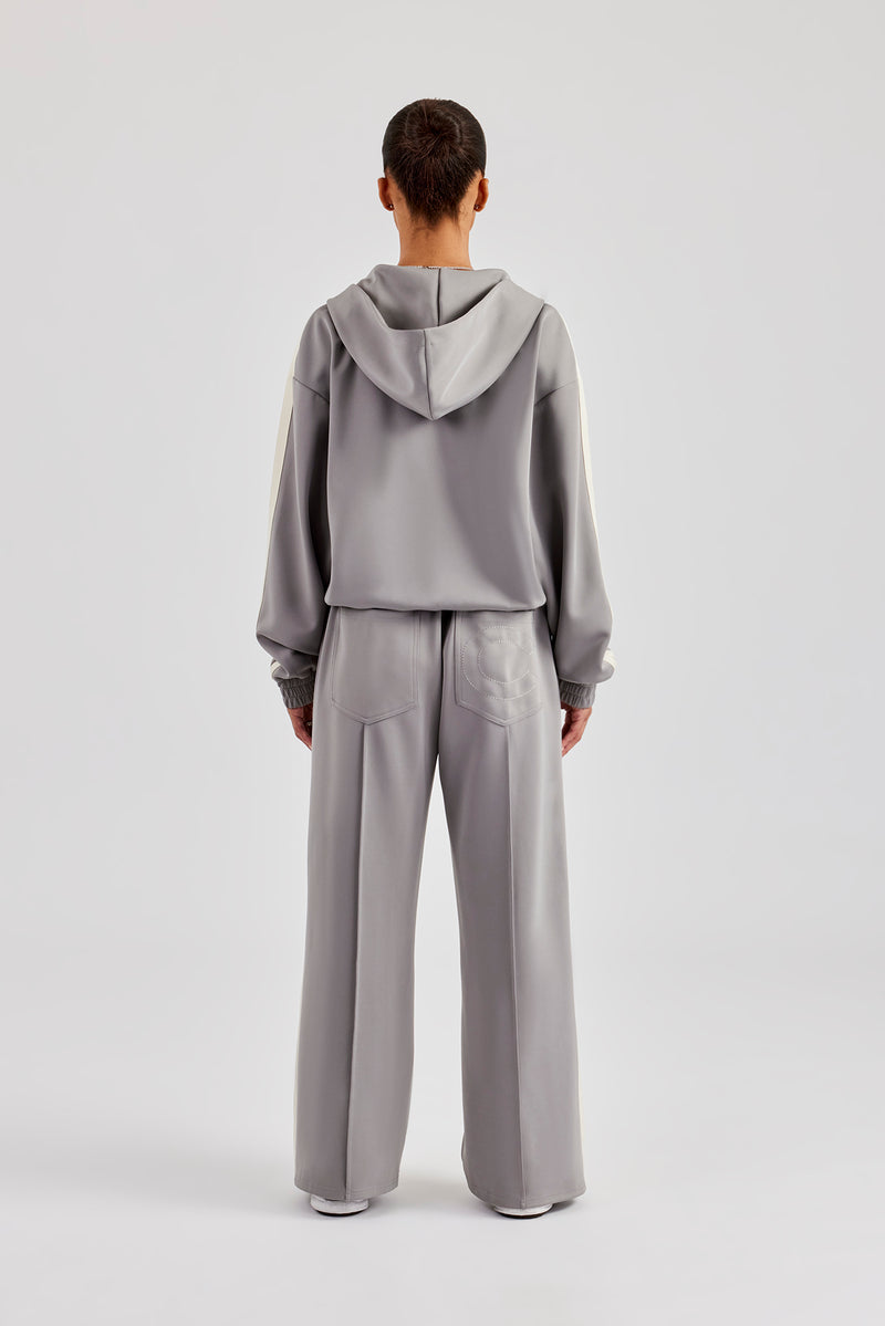 Taping Hooded Tracksuit - Grey