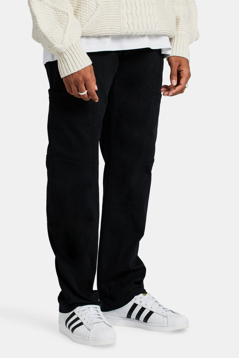 Cernucci Colectivo Varsity Cargo Trousers - Black