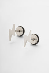 Lightning Bolt Stud Earrings