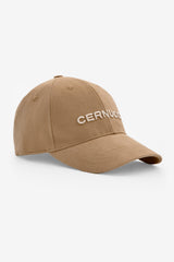 Cernucci Embroidered Cap - Latte