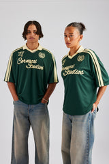 Cernucci Contrast Football Top - Green