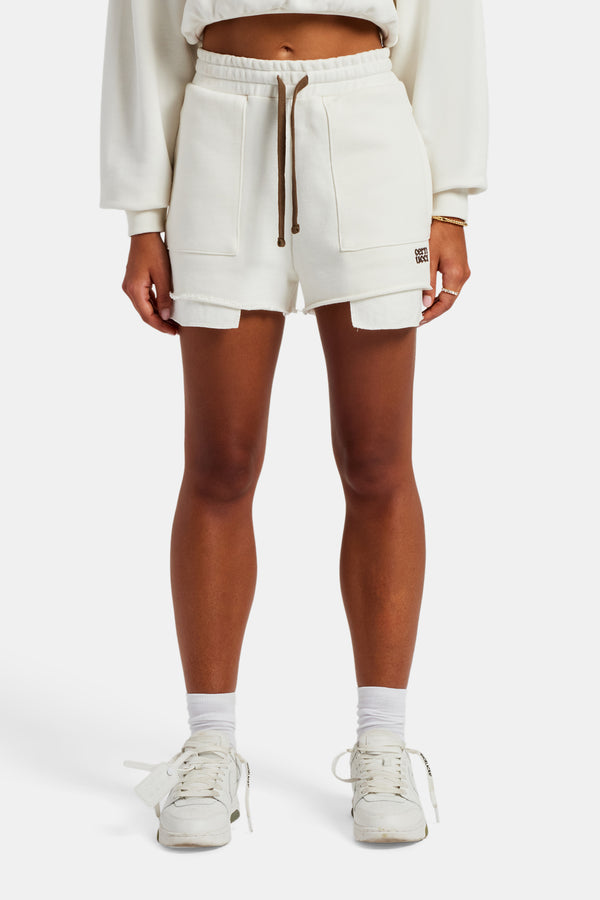 Esportivo Embroidered Short - Off White