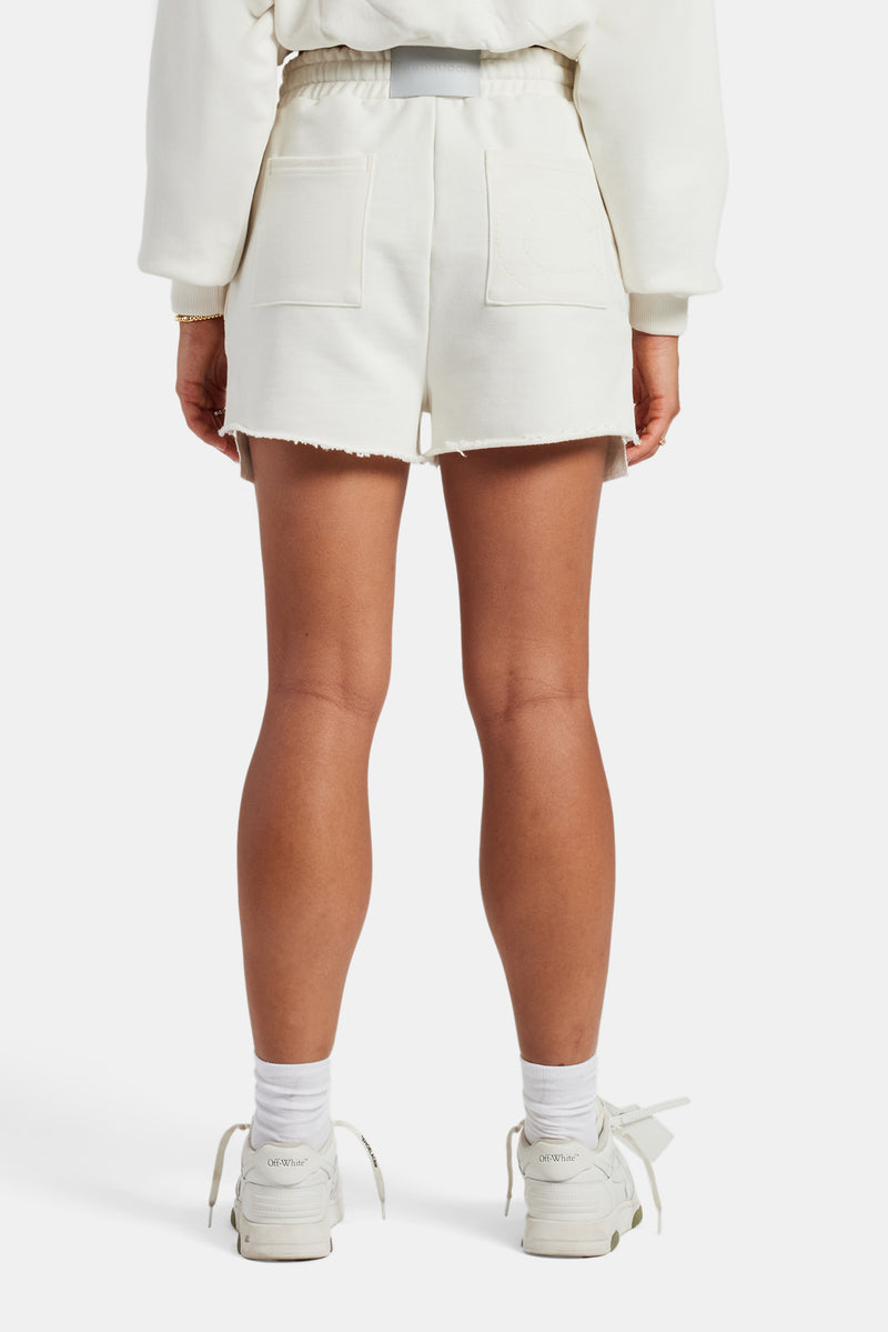 Esportivo Embroidered Short - Off White