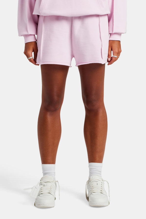 Raw Edge Short - Pink