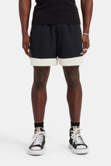 Cernucci Panel Mesh Short - Black